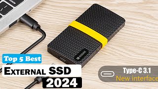 Top 5 Best External SSD 2024 [upl. by Alfred437]