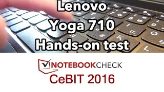 Lenovo Yoga 710 Handson testing benchmarks [upl. by Petula]