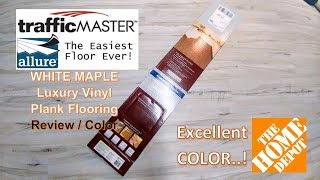 Allure Traffic Master Review WHITE MAPLE Plank [upl. by Behlke340]