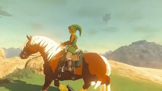 2 Hours of Peaceful Sounds to Sleep to Horseback Riding in Zelda Tears of the Kingdom [upl. by Tiny323]