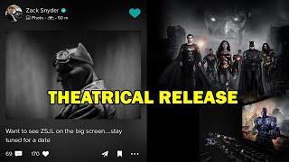 Snyder Cut Theatrical Release restorethesnyderverse [upl. by Lehcin]