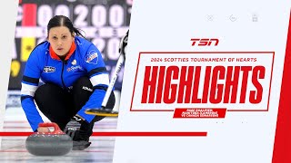 2024 SCOTTIES TOURNAMENT OF HEARTS HIGHLIGHTSPage Qualifier Manitoba Cameron vs Canada Einarson [upl. by Uhej]