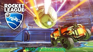 Live Rocket League with Subscribers  Come and Join [upl. by Marcile264]