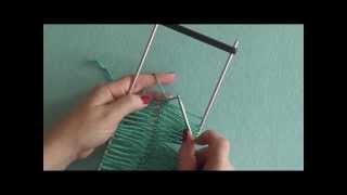 How To Hairpin Lace  Basic Strip Part 1 [upl. by Cirone]