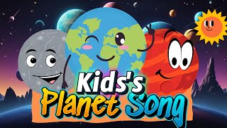 Planets in the Sky🌍🪐 Fun Song for Kids 🌟✨ ColorRush [upl. by Udale]