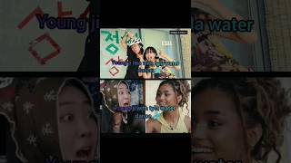 Young ji dancing on water song💦 lisa and tyla funny reaction 😂🤣 lisa tyla fypシ゚viral shorts [upl. by Ewart987]