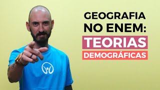 Geografia no Enem Teorias Demográficas  Brasil Escola [upl. by Odla430]