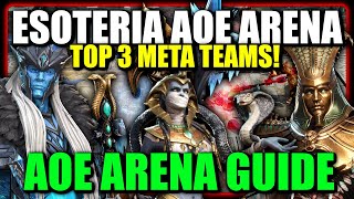 Esoteria Aoe Arena Team Guide  Platinum 3  Watcher of Realms [upl. by Benny]