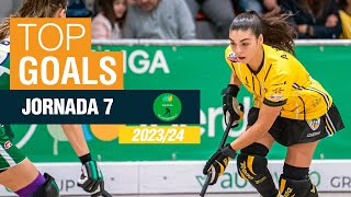 🏒 🥅 GOLS OK LLIGA IBERDROLA 202324  JORNADA 7️⃣ [upl. by Kielty217]