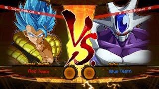 Gogeta SSB VS Cooler  Dragon Ball FighterZ  XBOX Series X Gameplay [upl. by Thackeray]