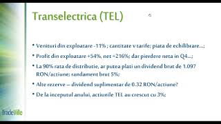 TradeVille Podcast  Ce dividende ar putea plati Romgaz Transgaz si Transelectrica [upl. by Melville]