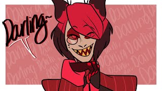 DARLING  Hazbin HotelHuniCast Animatic [upl. by Lewison]