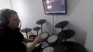 Męskie Granie 2020  Płoną góry płoną lasy  Drum cover [upl. by Aicirtap]