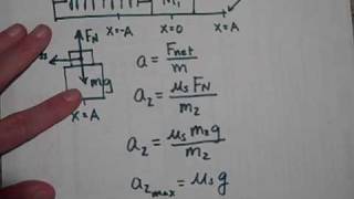 The Harmonic Oscillator with 2 Objects [upl. by Adnak]