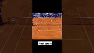 Gato Gaudio vs Robredo Final Estoril 2005 tennis atp sports forehand reves tenis backhand [upl. by Lybis]