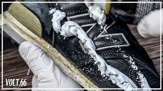 Shoe clean amp restore New Balance 1400 Shoe Cleaning PART 1  ASMR [upl. by Aubine]