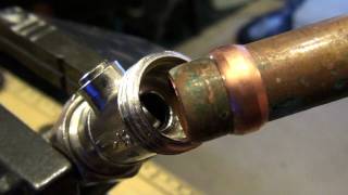 How compression fittings work  Plumbing Tips [upl. by Suoirrad]