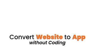 Convert website to app for Android amp iOS with AI for FREE [upl. by Fidellia]