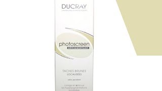 Ducray Photoscreen Depigment Care Cream [upl. by Orfurd871]