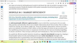 5 Market Efficiency [upl. by Manon134]