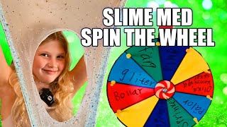 🎡✨ Spin the Wheel Slime Challenge – Vad Hamnar i Slimet 💖🎨 [upl. by Clite]