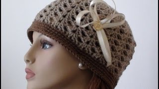 Crochet Shell Beanie [upl. by Qirat450]