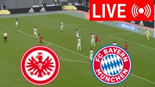 🔴 Frankfurt  FC Bayern München LIVE I Bundesliga 202425 I PES 21 Video Simulation Gameplay [upl. by Akemihs]