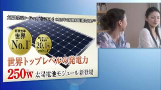 東芝の住宅用太陽光発電システムECOな暮らし2013（次の暮らし編） [upl. by Haorbed524]