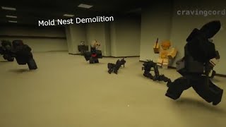 Backrooms Limbo  Mold Nest Demolition [upl. by Laroc107]