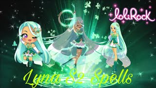 Lolirock S2 Lyna All spells [upl. by Elleon]