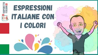 Espressioni italiane con i colori 🎨  Impara litaliano con Francesco [upl. by Annoit237]