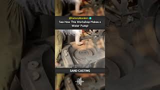 How Traditional Sand Casting Creates Extraordinary Products shorts [upl. by Atla]