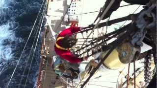 Bergen  Ullapool  Bergen  2012  Statsraad Lehmkuhl [upl. by Ernaldus]