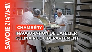 🧑🏻‍🍳 3 500 repas préparés quotidiennement dans le nouvel Atelier culinaire du département [upl. by Henka484]