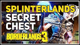 The Splinterlands Secret Red Weapon Chest Borderlands 3 [upl. by Austin]