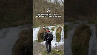 3 incredible WATERFALL hikes in The Peak District 🏞️ hiking waterfall [upl. by Aurea]