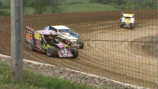 358 Modifieds at the Woodhull Raceway on May 22 2010 [upl. by Barde729]