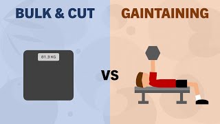 Bulking amp Cutting vs Gaintaining [upl. by Ydnas]