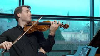 Starikov Stepan Nail Mavliudov  Alfred Schnittke  Stille Nacht for Violin and Piano [upl. by Ikkaj]