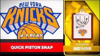 NBA2K24 MYTEAM BEST PLAY IN THE KNICKS PLAYBOOK 4 PLAYS IN 1 👀‼️🔥 [upl. by Etak]