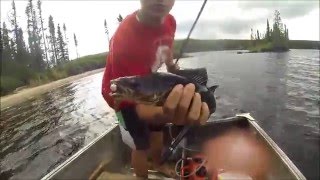 Pêche au Réservoir Gouin [upl. by Aibar]