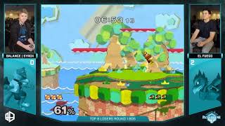 PH3  El Fuego Falco vs Syrox Fox  SSBM Top 8 Losers  Smash Melee [upl. by Iba]