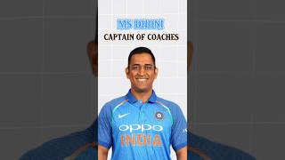 Captain of Coaches 🥶 cricket msdhoni ipl shortsfeed shorts indiancaptain csk motivation [upl. by Enecnarf]