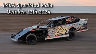 IMCA SportMod Main At Central Arizona Raceway 101224 [upl. by Eneirda232]