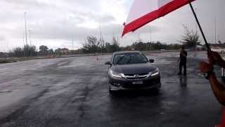 2013 Honda Accord Reverse 180  JTurn [upl. by Oiralih682]