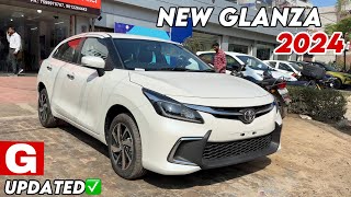 New Toyota GLANZA G Variant Most Value For Money  GLANZA 2024 G Second Top Model Review [upl. by Ailic]