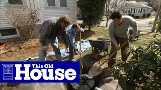 How to Install a Dry Well for a Sump Pump  This Old House [upl. by Arathorn]