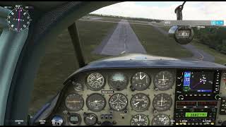 Bellanca Lands at Collega Station TX [upl. by Shien824]