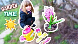 PLANT WITH ME Gardening For Kids [upl. by Towers]