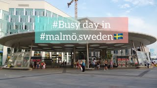 Emporia mall  hyllie train station  dinner in malmö  sweden 🇸🇪  most beautiful and clean country [upl. by Esertap]